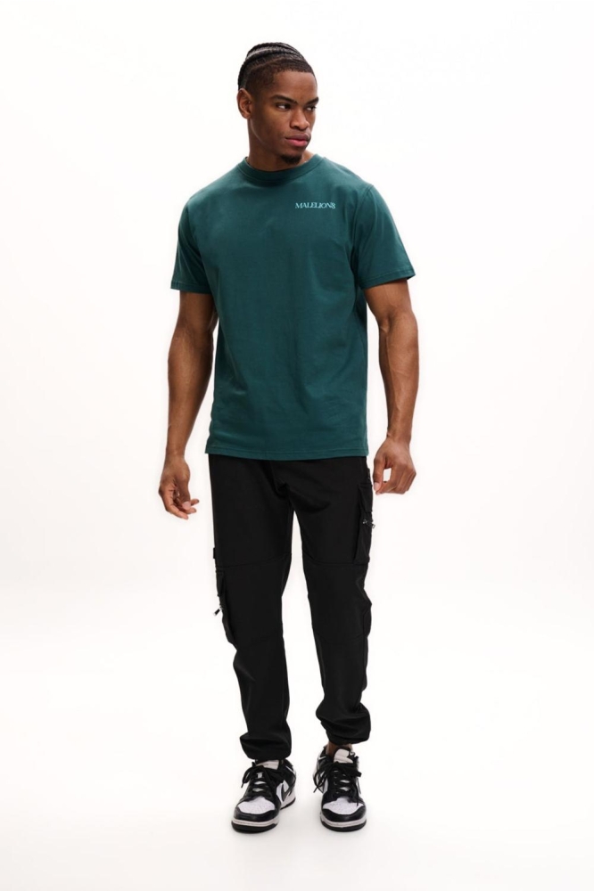 AMAZON T SHIRT MM2 SS25 39 803 PETROL GREEN